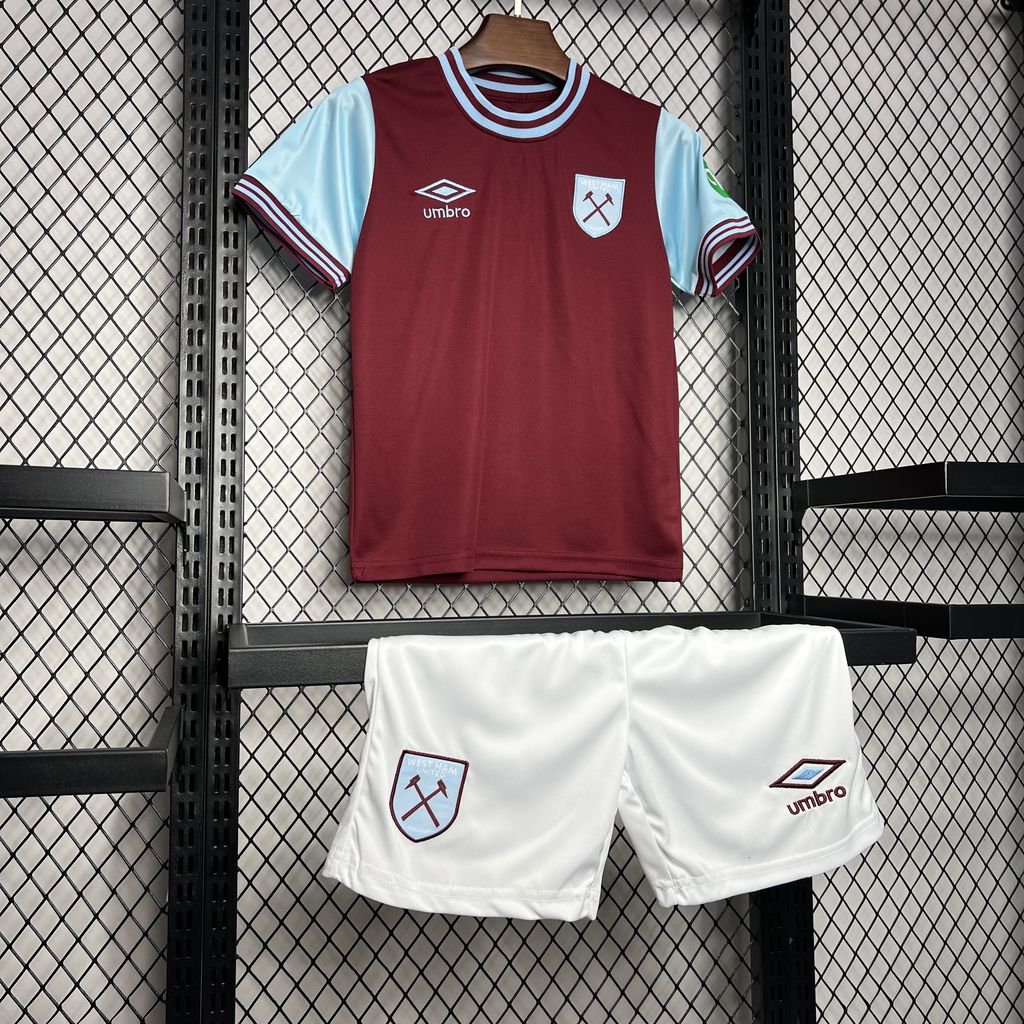 CAMISETA PRIMERA EQUIPACIÓN WEST HAM 24/25 VERSIÓN INFANTIL