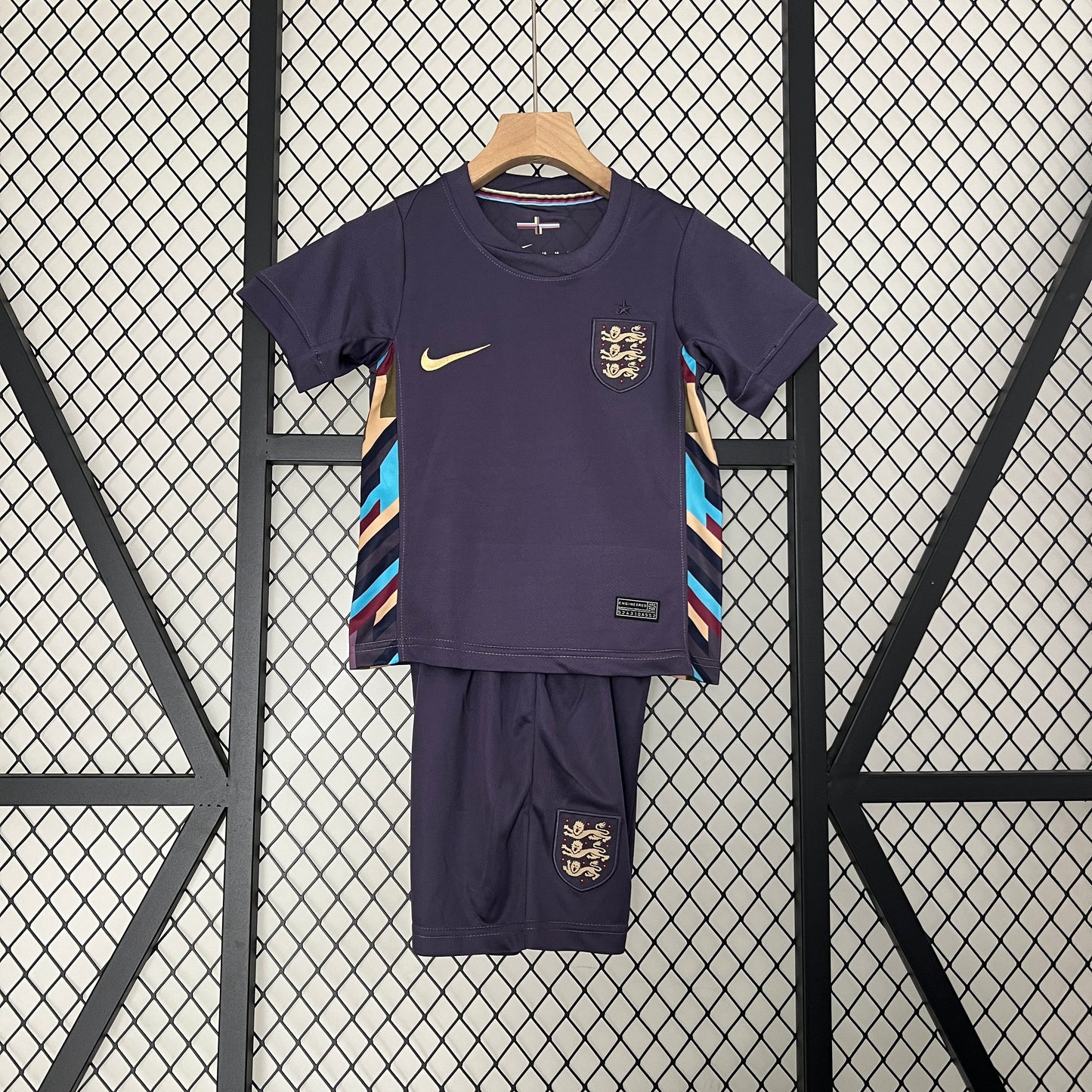 CAMISETA SEGUNDA EQUIPACIÓN INGLATERRA 2024 VERSIÓN INFANTIL