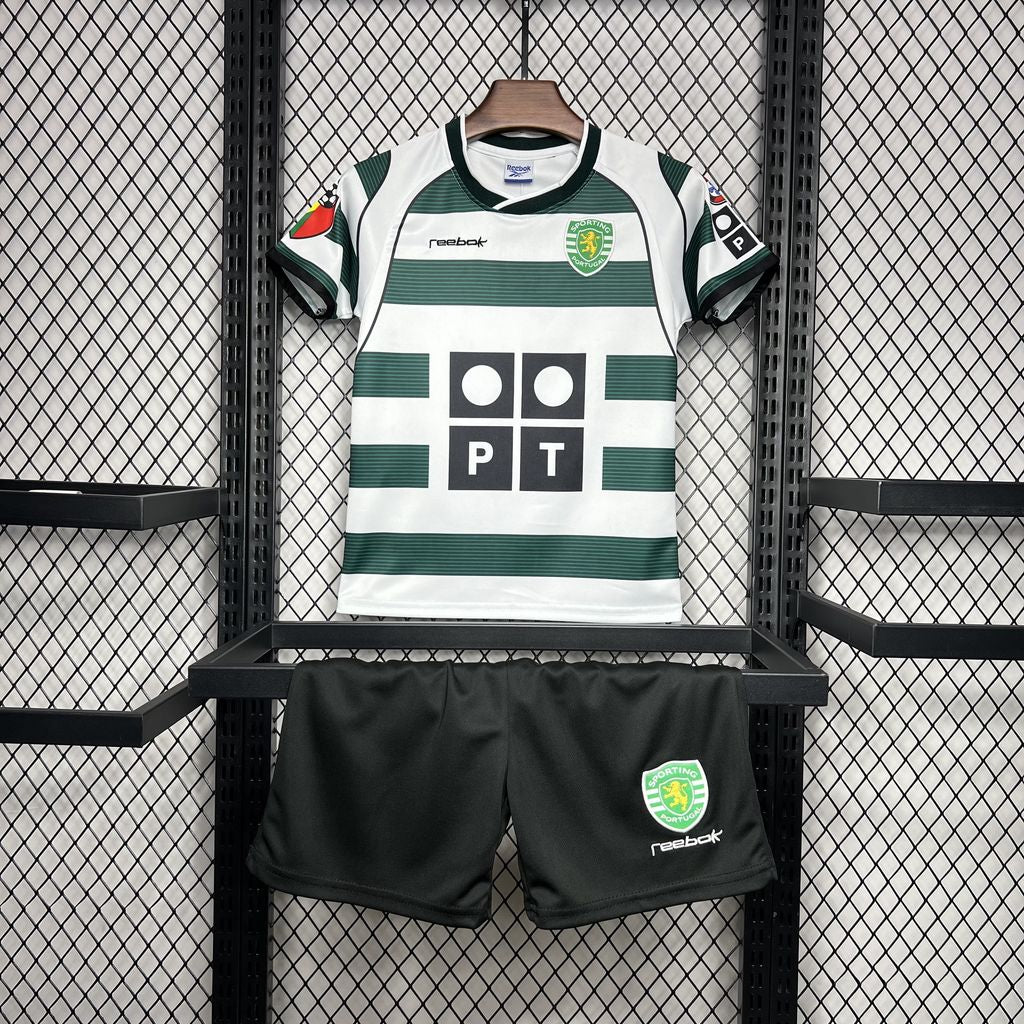 CAMISETA PRIMERA EQUIPACIÓN SPORTING CP 2002/03 INFANTIL