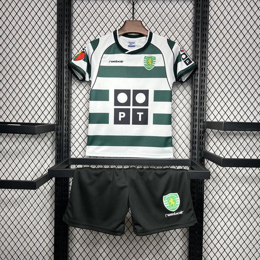 CAMISETA PRIMERA EQUIPACIÓN SPORTING CP 2002/03 INFANTIL