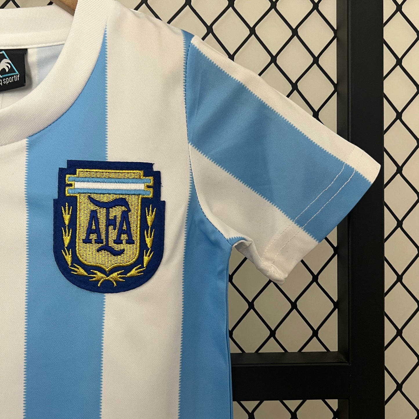 CAMISETA PRIMERA EQUIPACIÓN ARGENTINA 1986 INFANTIL