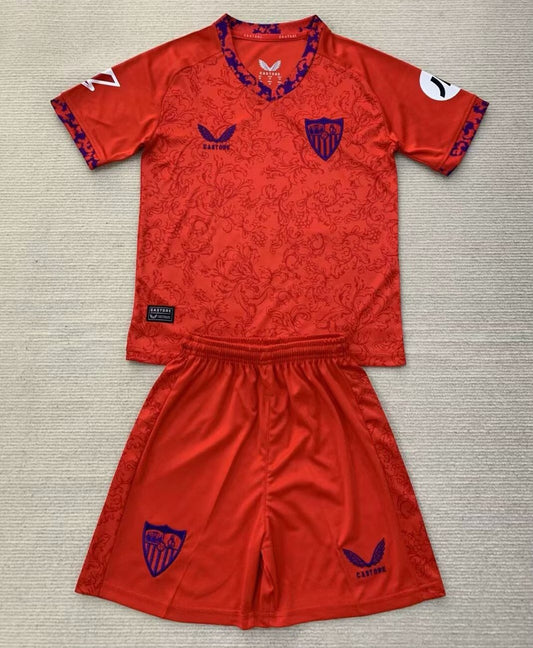 CAMISETA SEGUNDA EQUIPACIÓN SEVILLA 24/25 VERSIÓN INFANTIL