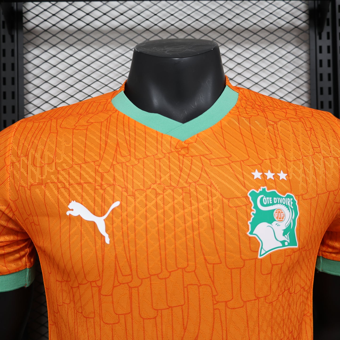 CAMISETA PRIMERA EQUIPACIÓN COSTA DE MARFIL 2024 VERSIÓN JUGADOR