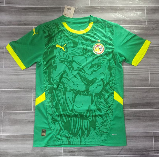 CAMISETA SEGUNDA EQUIPACIÓN SENEGAL 2024 VERSIÓN FAN