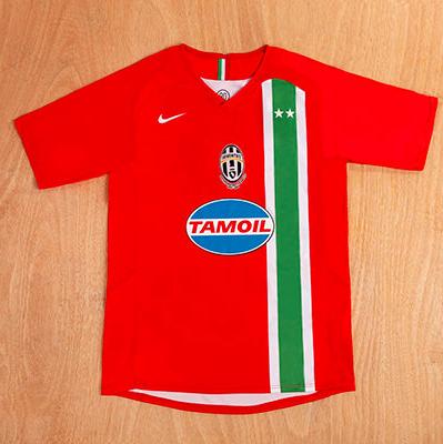 CAMISETA SEGUNDA EQUIPACIÓN JUVENTUS 2005/06