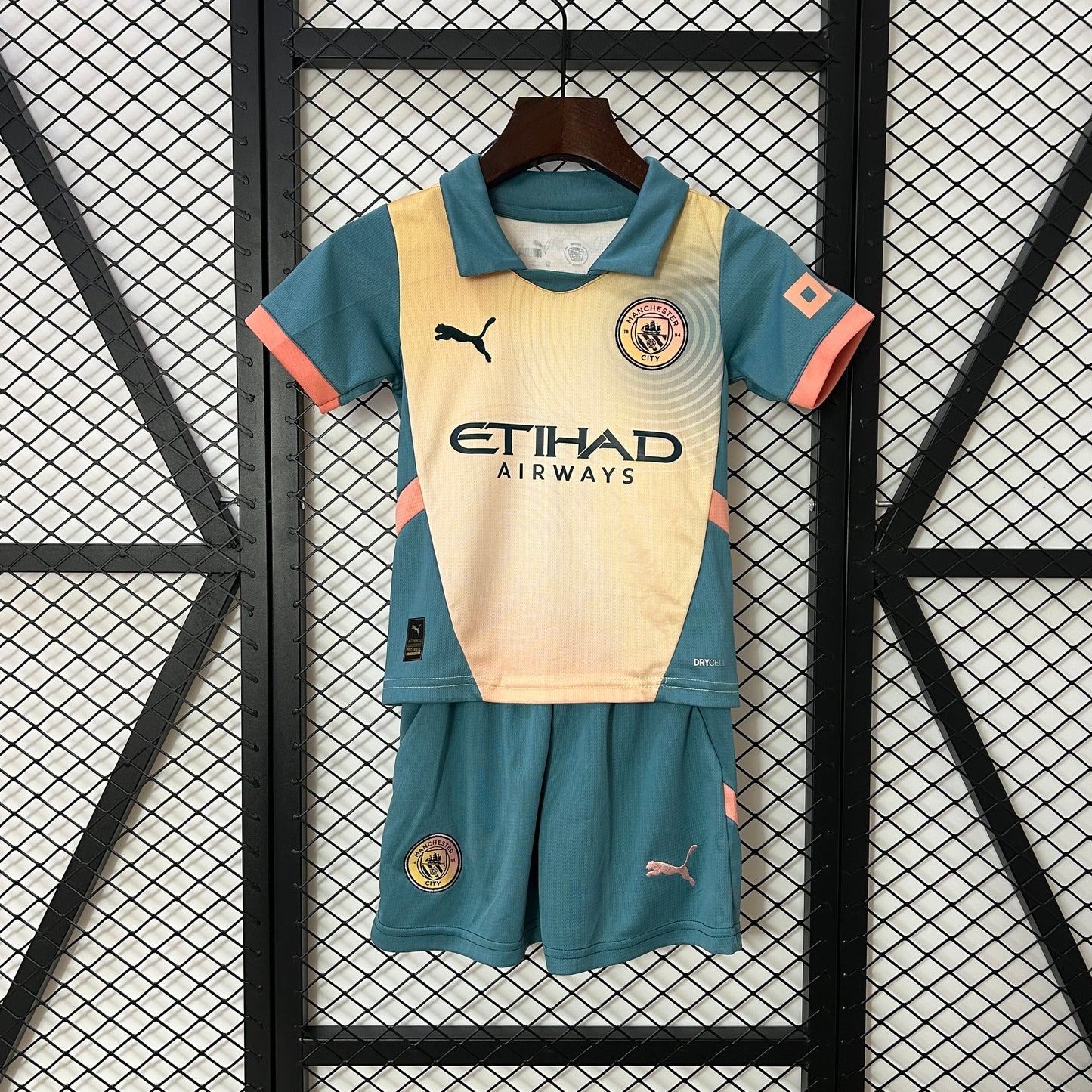 CAMISETA CUARTA EQUIPACIÓN MANCHESTER CITY 24/25 VERSIÓN INFANTIL