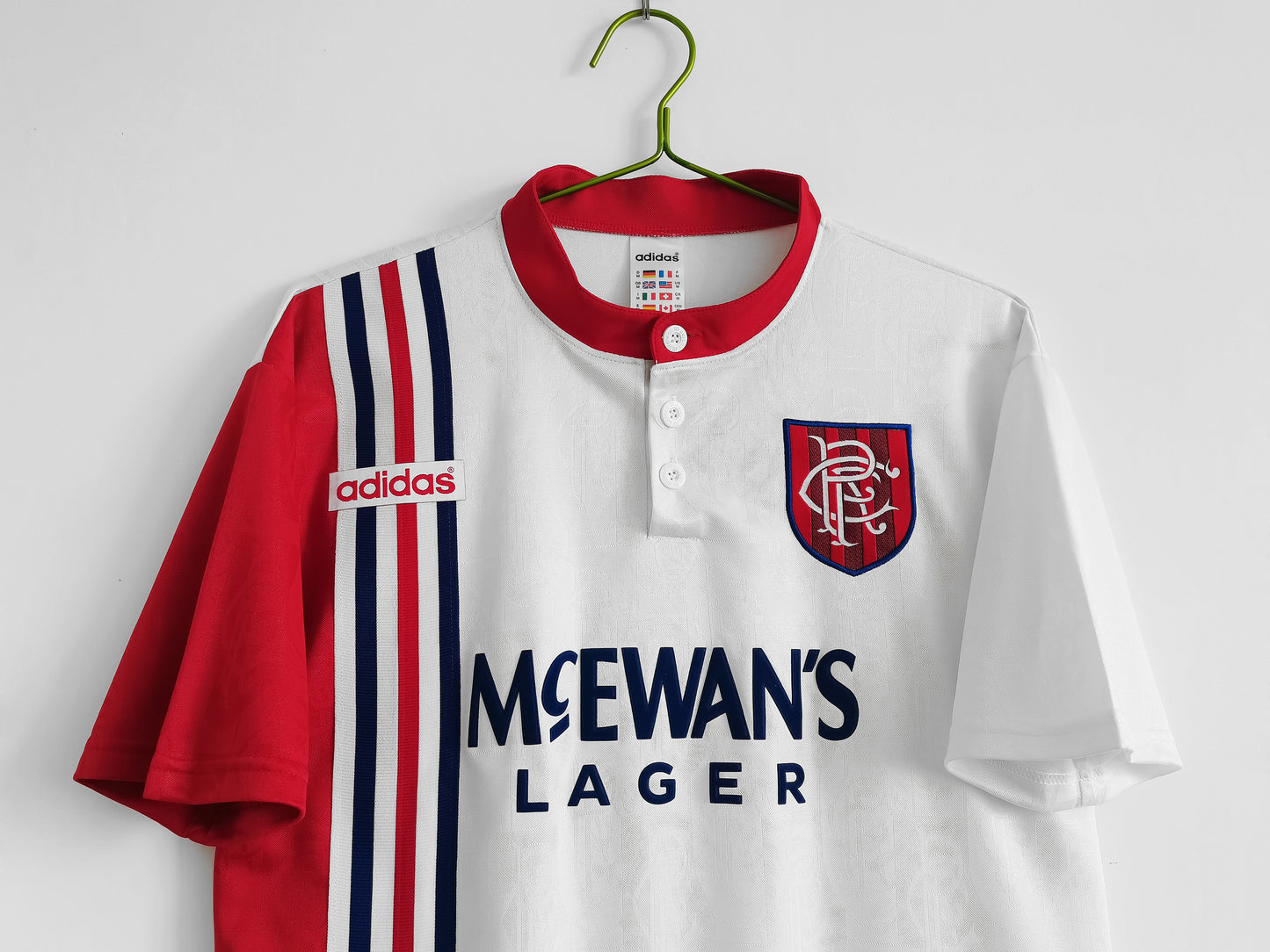 CAMISETA SEGUNDA EQUIPACIÓN RANGERS 1996/97