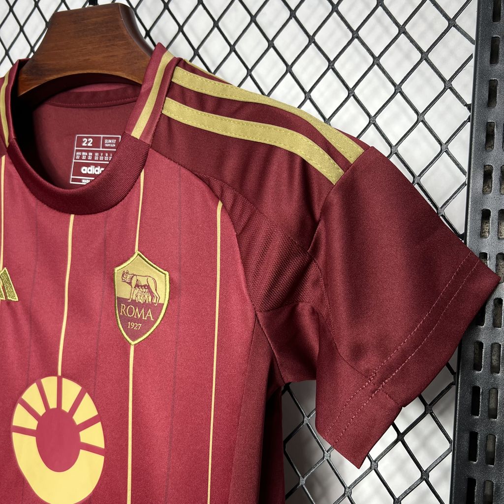 CAMISETA PRIMERA EQUIPACIÓN AS ROMA 24/25 VERSIÓN INFANTIL