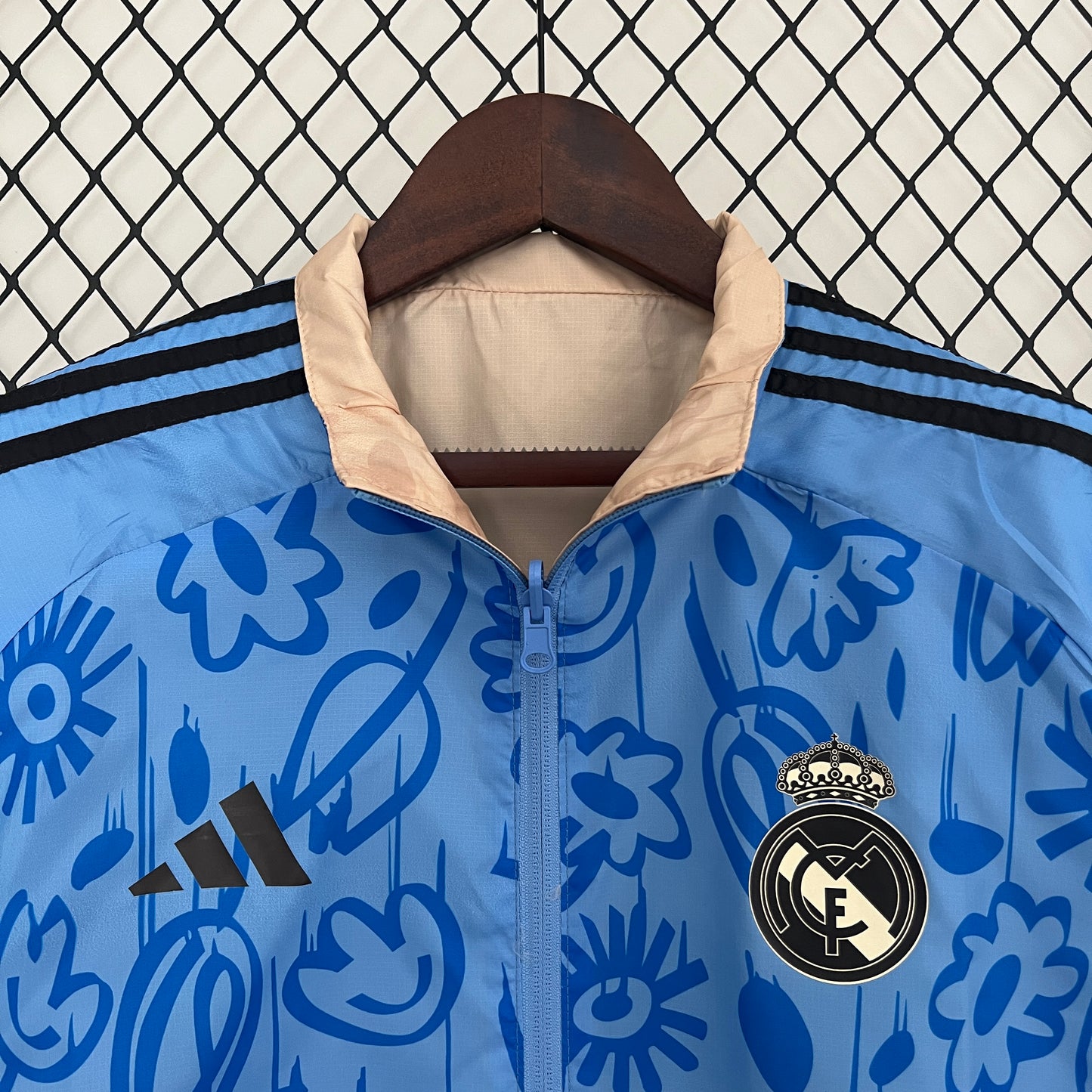 CORTAVIENTOS REAL MADRID REVERSIBLE