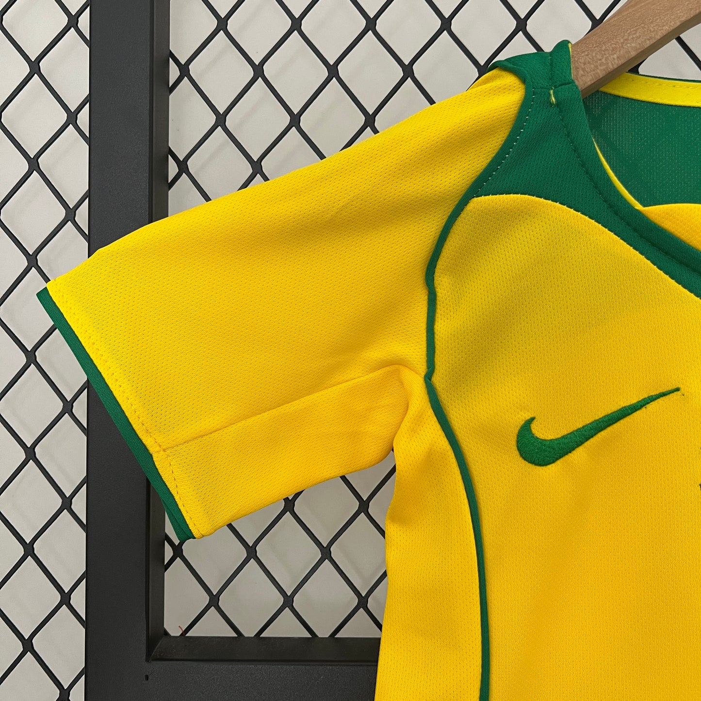 CAMISETA PRIMERA EQUIPACIÓN BRASIL 2004 INFANTIL