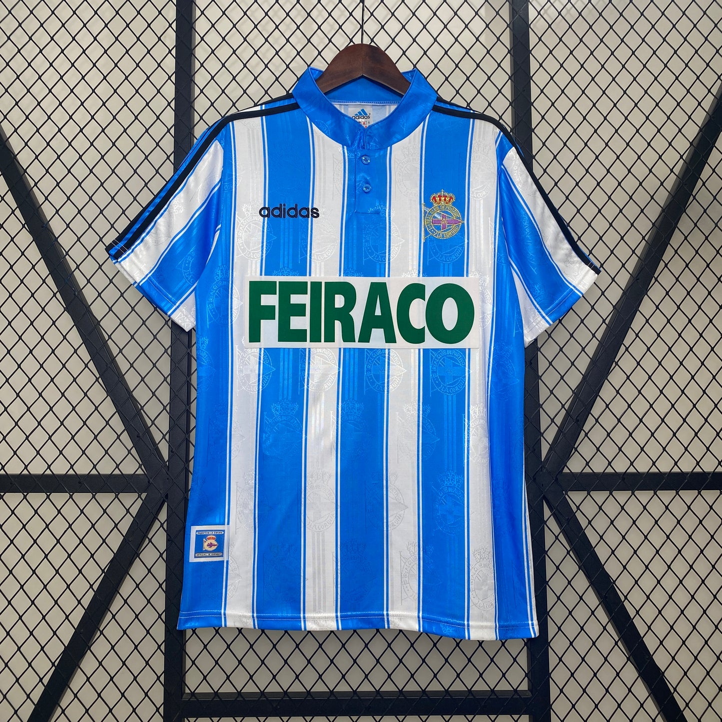 CAMISETA PRIMERA EQUIPACIÓN DEPORTIVO DE LA CORUÑA 1997/98