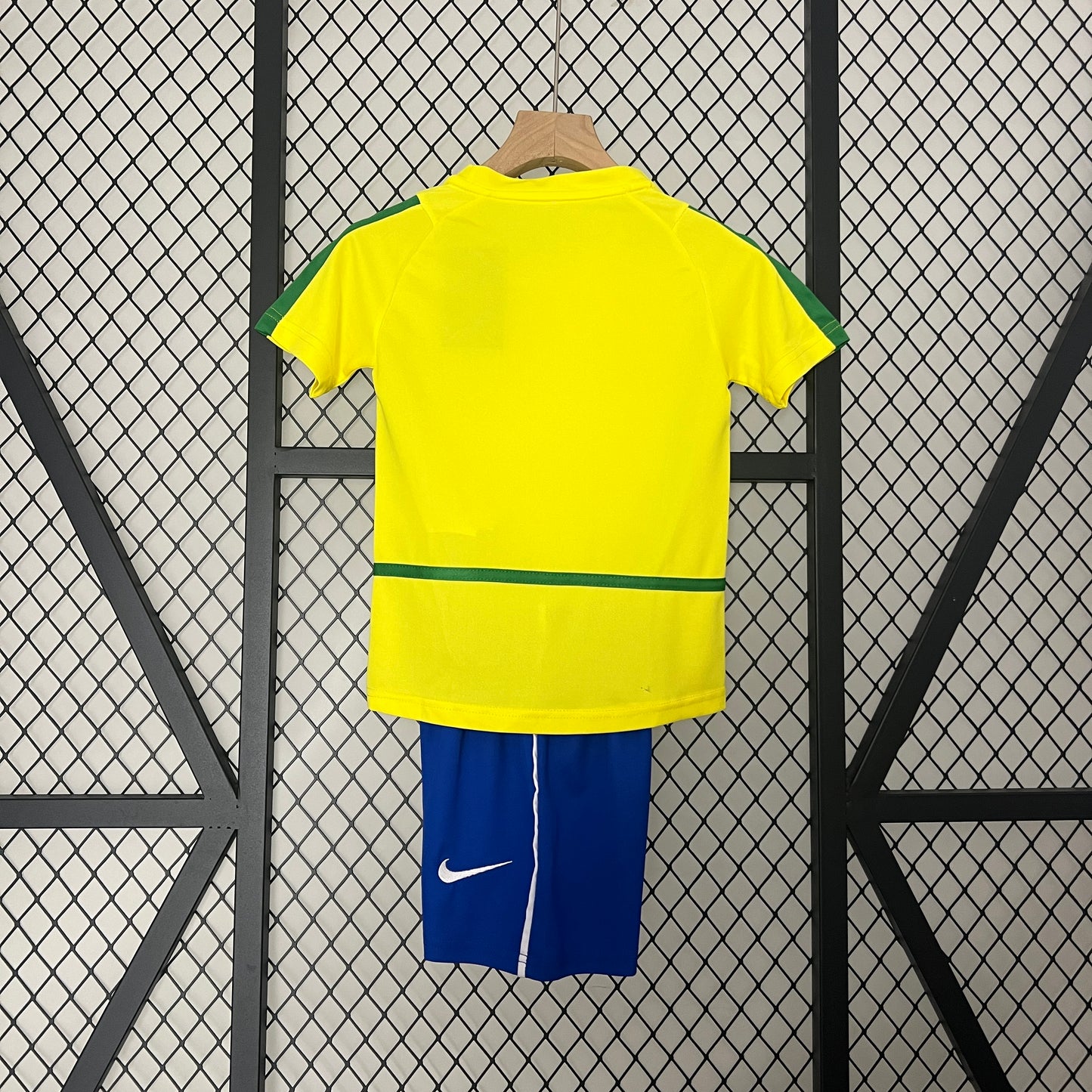 CAMISETA PRIMERA EQUIPACIÓN BRASIL 2002 INFANTIL