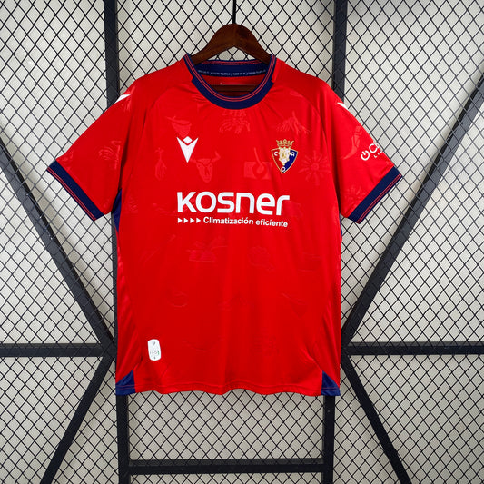 CAMISETA PRIMERA EQUIPACIÓN OSASUNA 24/25 VERSIÓN FAN