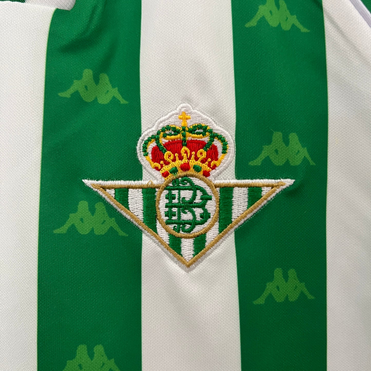 CAMISETA PRIMERA EQUIPACIÓN REAL BETIS 1996/97 INFANTIL