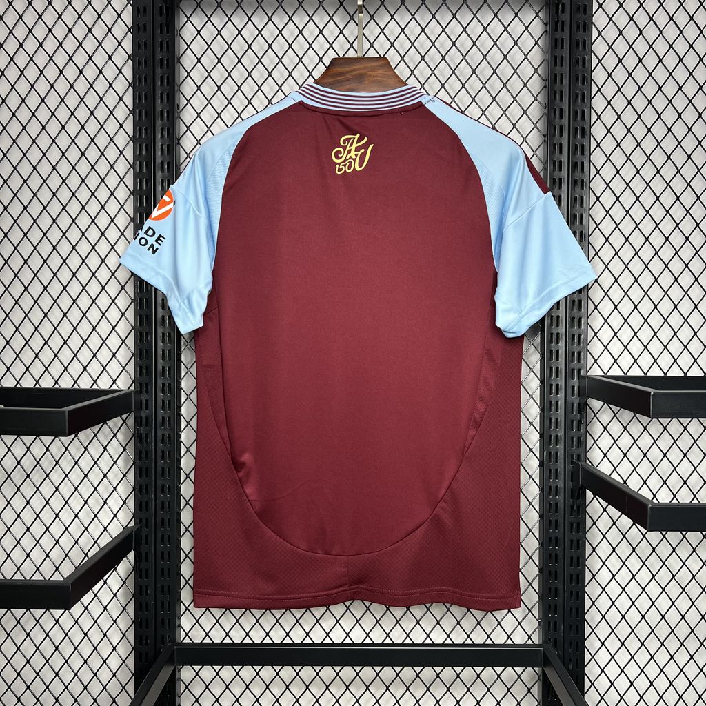 CAMISETA PRIMERA EQUIPACIÓN ASTON VILLA 24/25 VERSIÓN FAN