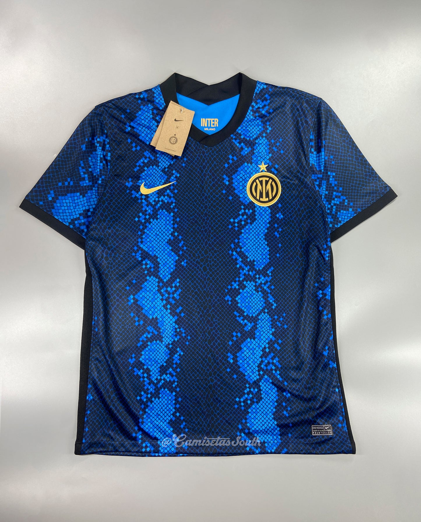 CAMISETA PRIMERA EQUIPACIÓN INTER DE MILAN 21/22 VERSIÓN FAN