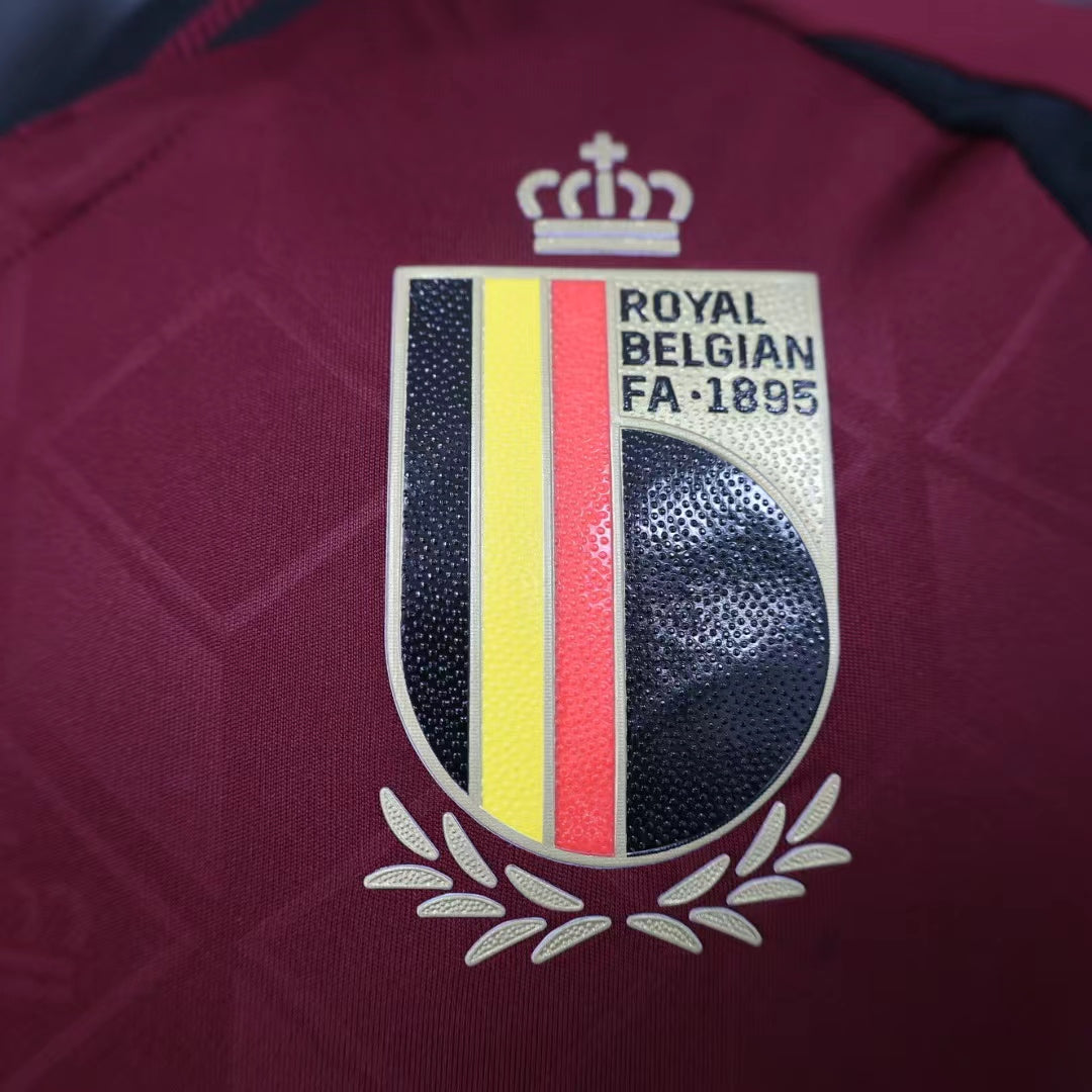 CAMISETA PRIMERA EQUIPACIÓN BÉLGICA 2024 VERSIÓN JUGADOR