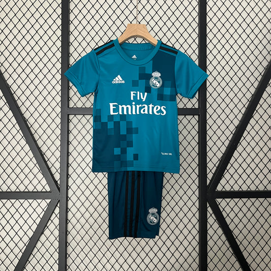 CAMISETA TERCERA EQUIPACIÓN REAL MADRID 2017/18 INFANTIL