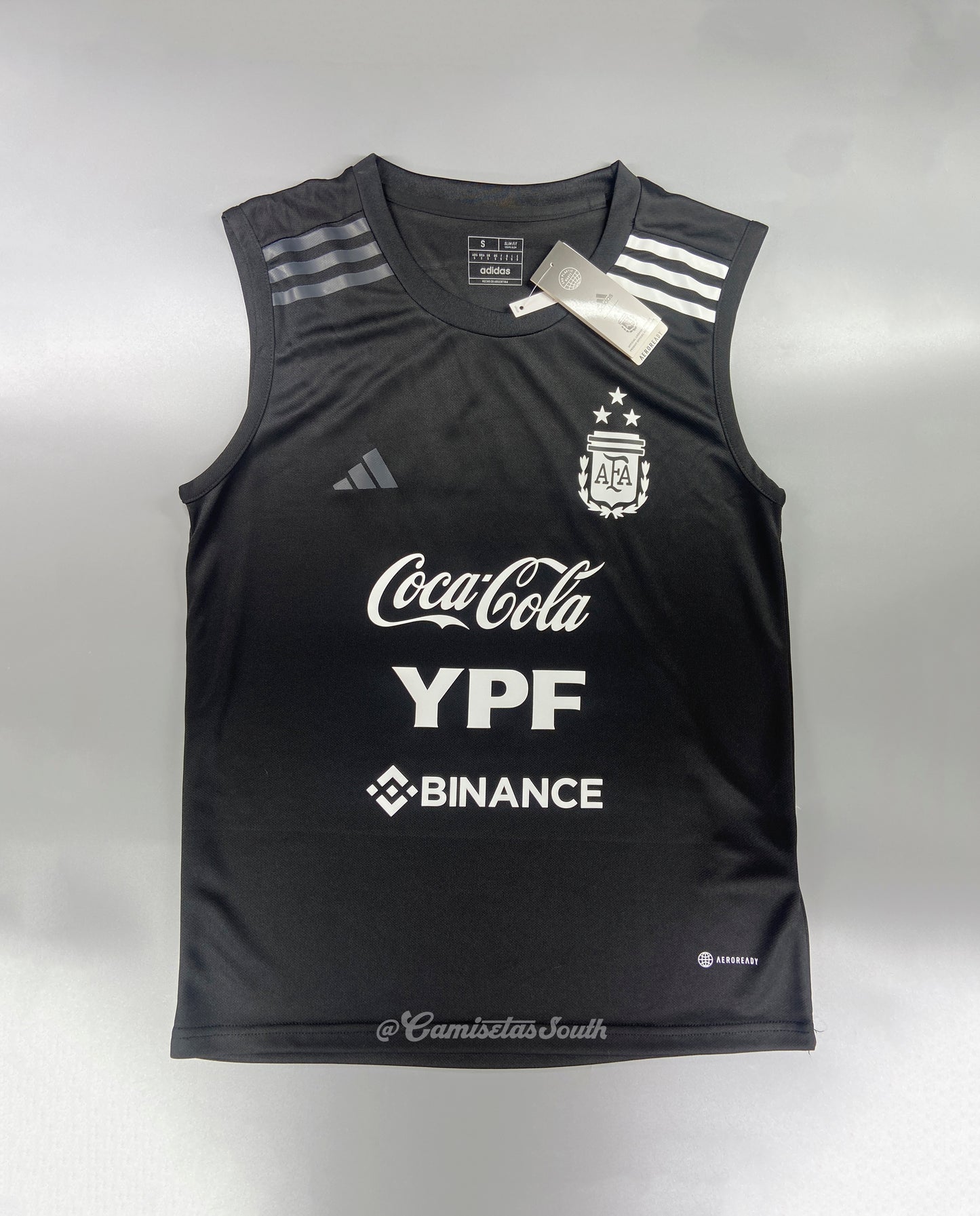 CAMISETA ENTRENAMIENTO ARGENTINA 2023 SIN MANGAS