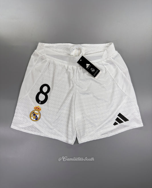 SHORTS PRIMERA EQUIPACIÓN REAL MADRID 24/25 VERSIÓN JUGADOR