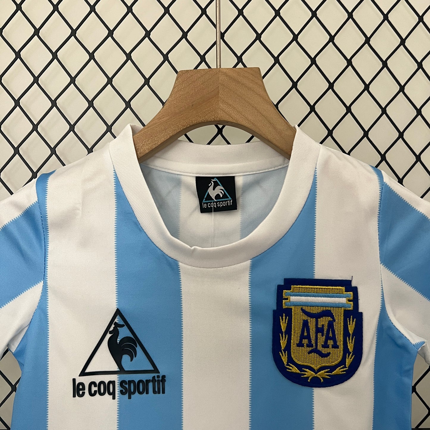 CAMISETA PRIMERA EQUIPACIÓN ARGENTINA 1986 INFANTIL