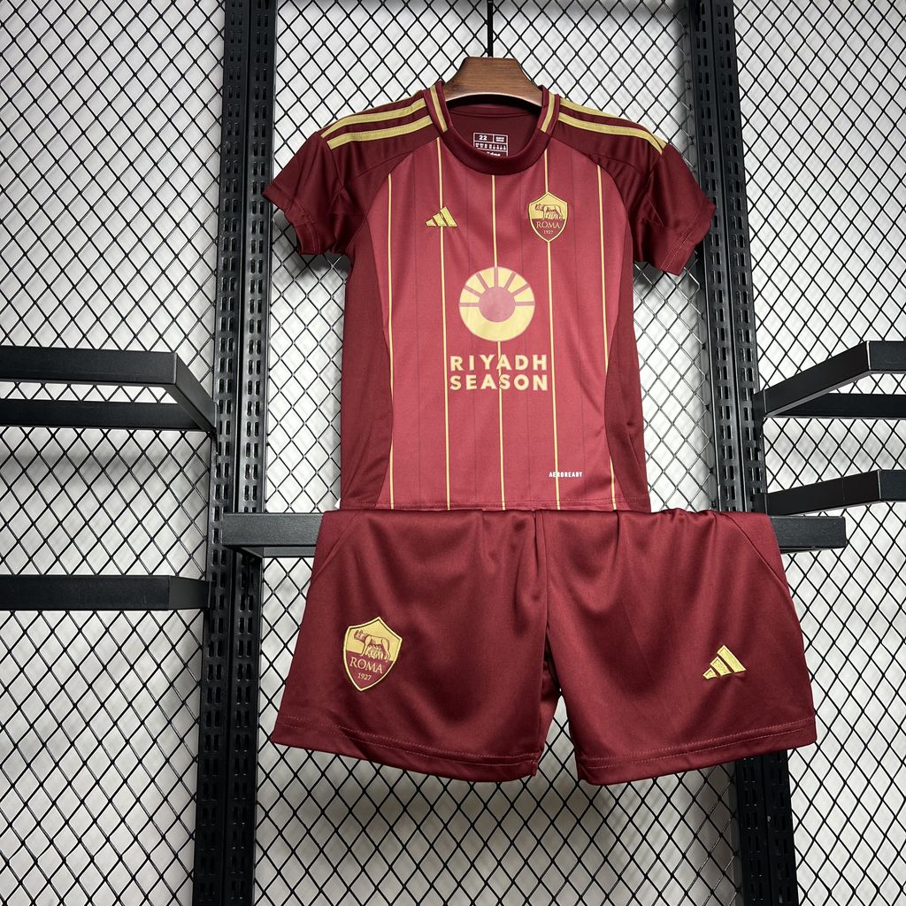 CAMISETA PRIMERA EQUIPACIÓN AS ROMA 24/25 VERSIÓN INFANTIL