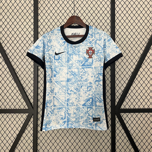 CAMISETA SEGUNDA EQUIPACIÓN PORTUGAL 2024 VERSIÓN FEMENINA