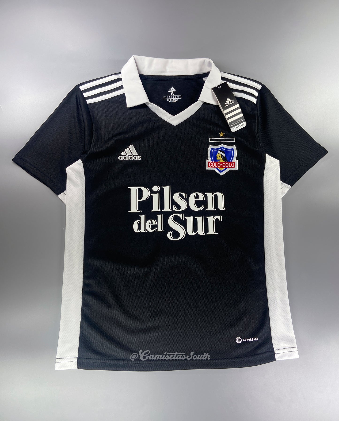 CAMISETA SEGUNDA EQUIPACIÓN COLO COLO 2022 VERSIÓN FAN