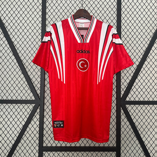 CAMISETA PRIMERA EQUIPACIÓN TURQUÍA 1996