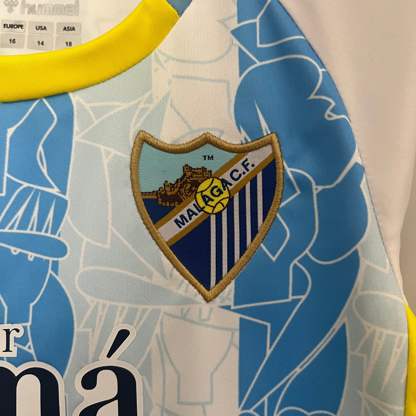 CAMISETA PRIMERA EQUIPACIÓN MÁLAGA 24/25 VERSIÓN INFANTIL