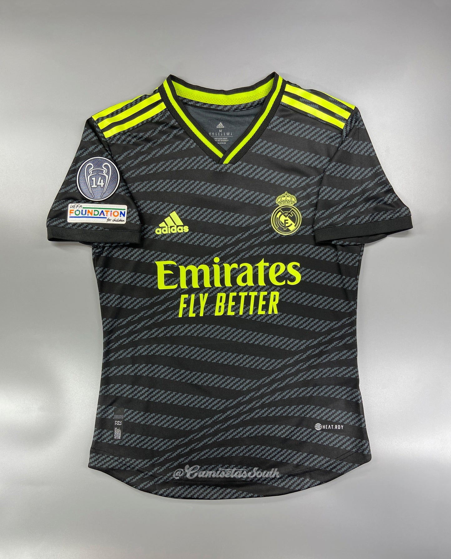 CAMISETA TERCERA EQUIPACIÓN REAL MADRID 22/23 VERSIÓN JUGADOR