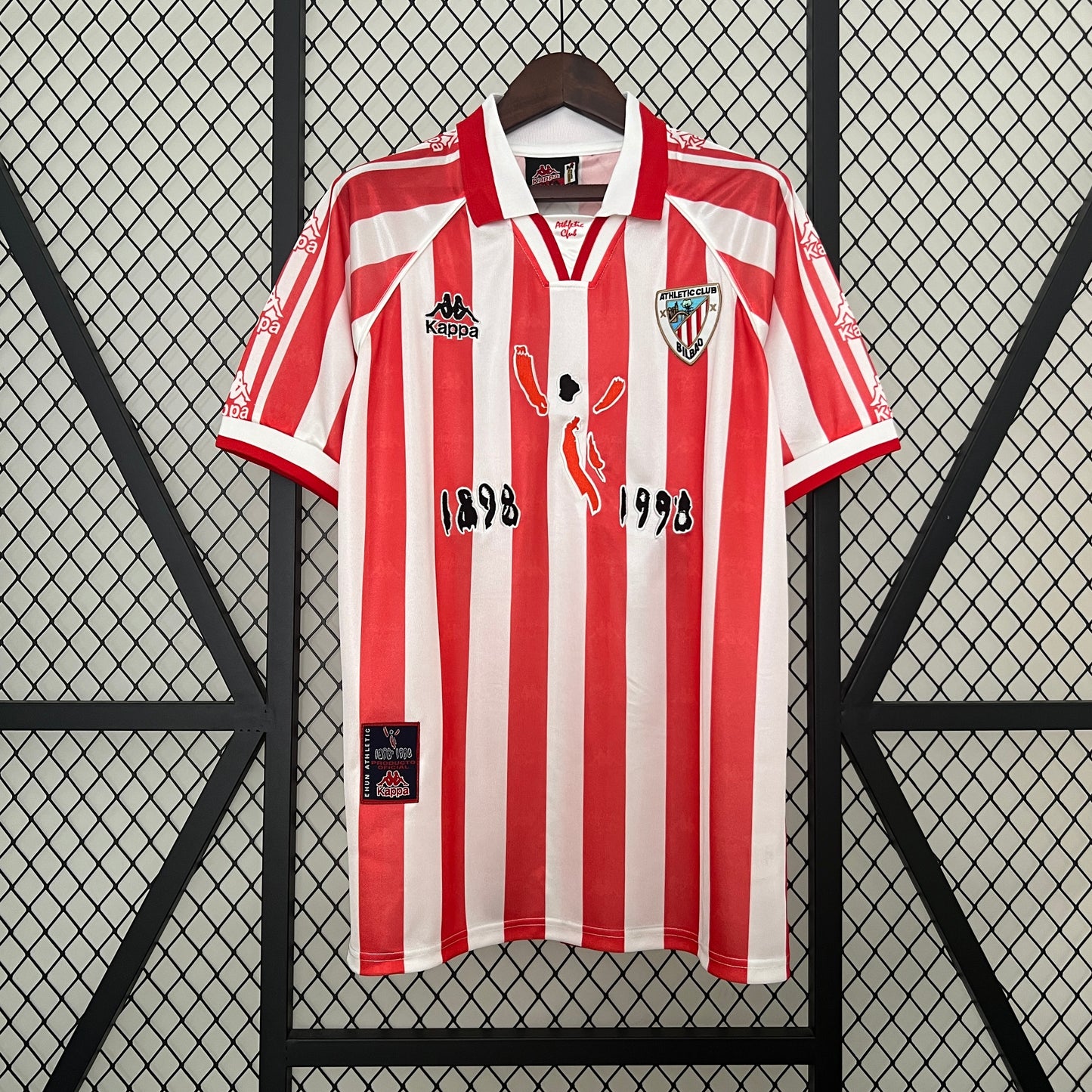 CAMISETA PRIMERA EQUIPACIÓN ATHLETIC CLUB 1997/98