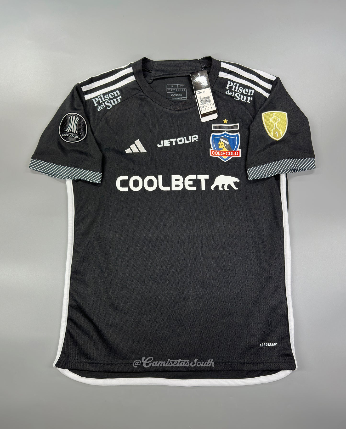 CAMISETA SEGUNDA EQUIPACIÓN COLO COLO 2024 VERSIÓN FAN