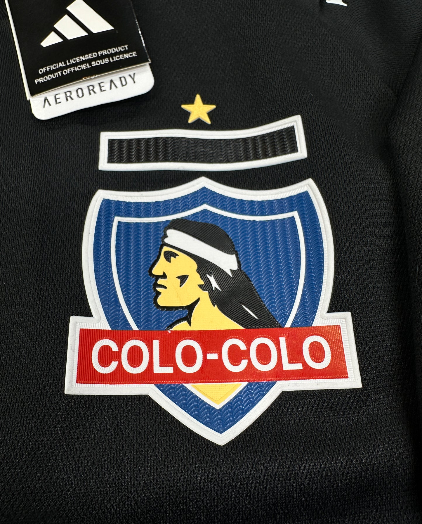 CAMISETA SEGUNDA EQUIPACIÓN COLO COLO 2024 VERSIÓN FAN