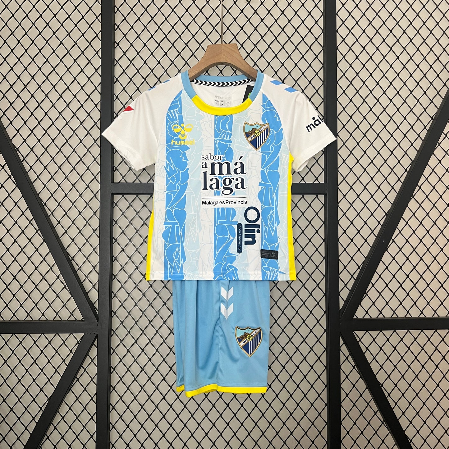 CAMISETA PRIMERA EQUIPACIÓN MÁLAGA 24/25 VERSIÓN INFANTIL