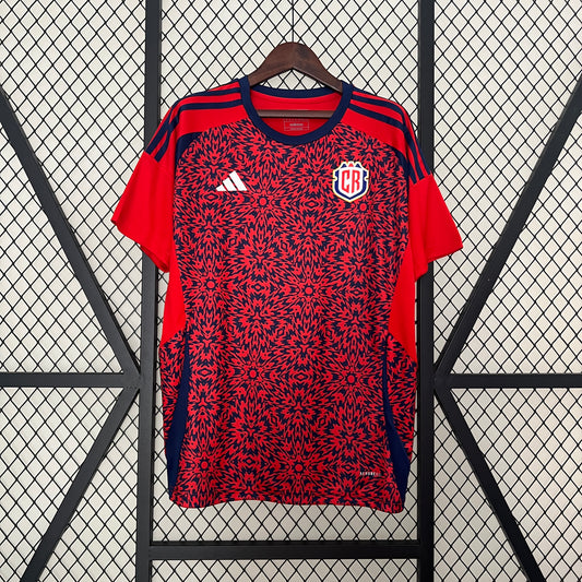 CAMISETA PRIMERA EQUIPACIÓN COSTA RICA 2024 VERSIÓN FAN