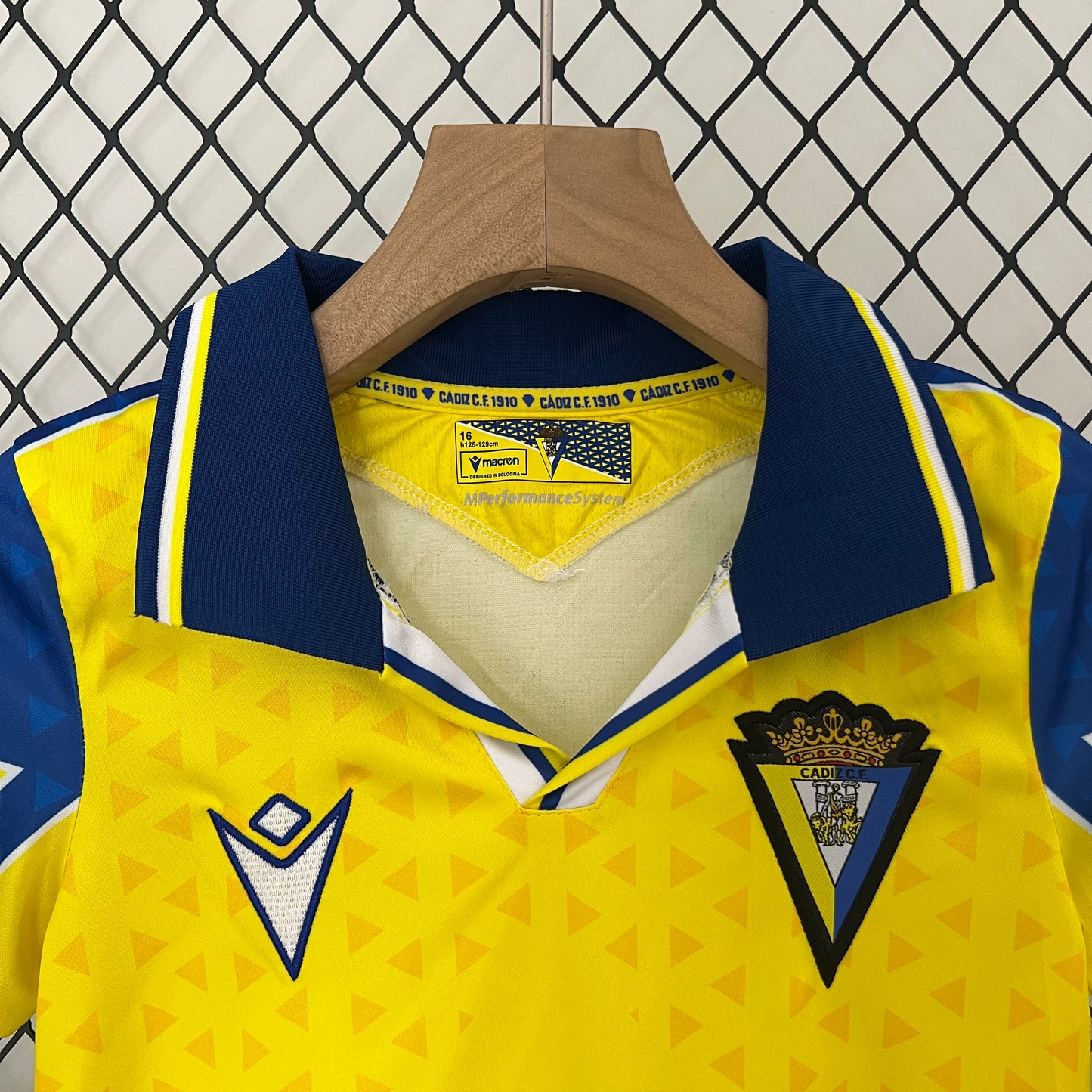 CAMISETA PRIMERA EQUIPACIÓN CÁDIZ 24/25 VERSIÓN INFANTIL