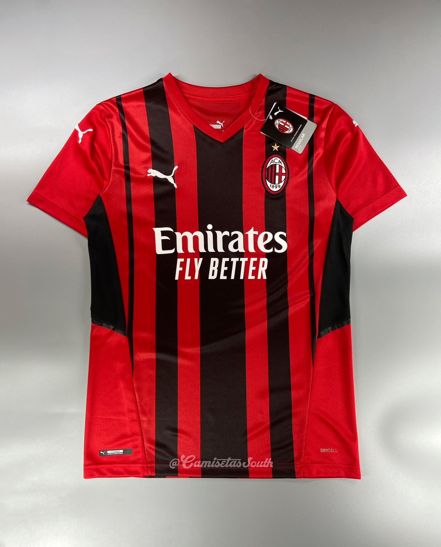 CAMISETA PRIMERA EQUIPACIÓN AC MILAN 21/22 VERSIÓN FAN