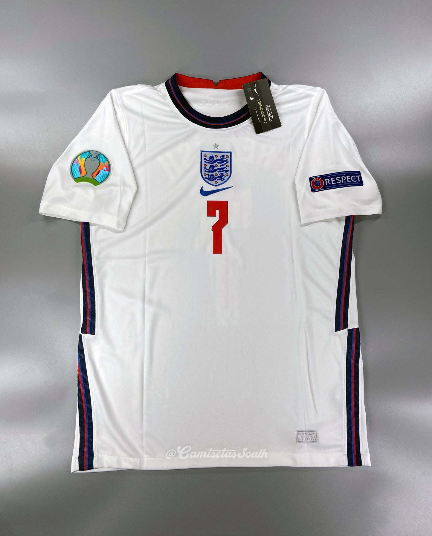 CAMISETA PRIMERA EQUIPACIÓN INGLATERRA 2020 VERSIÓN FAN