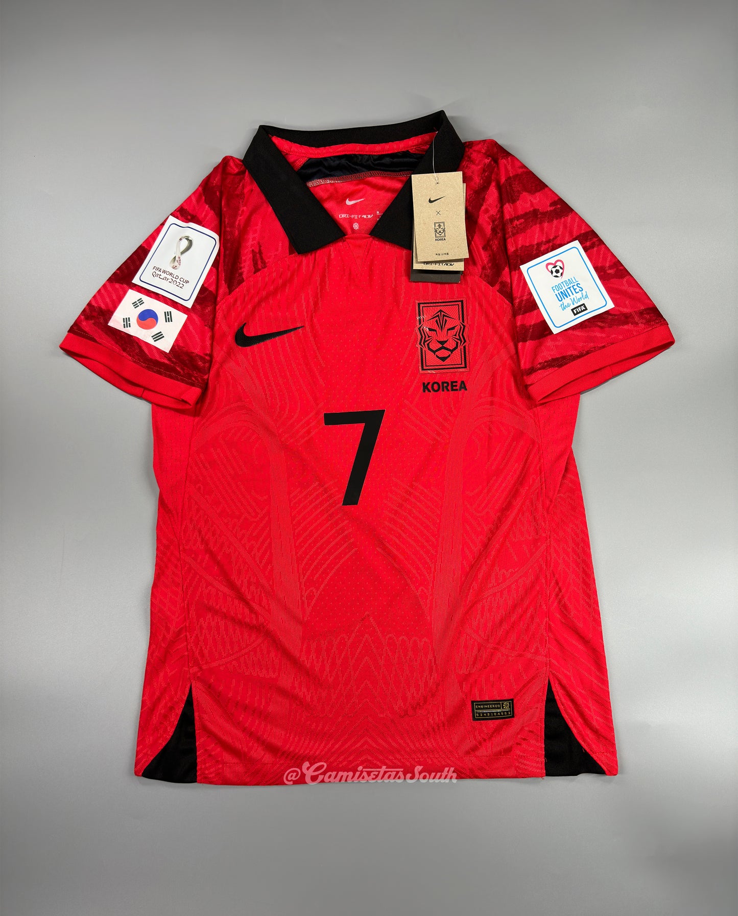 CAMISETA PRIMERA EQUIPACIÓN COREA DEL SUR 2022 VERSIÓN JUGADOR