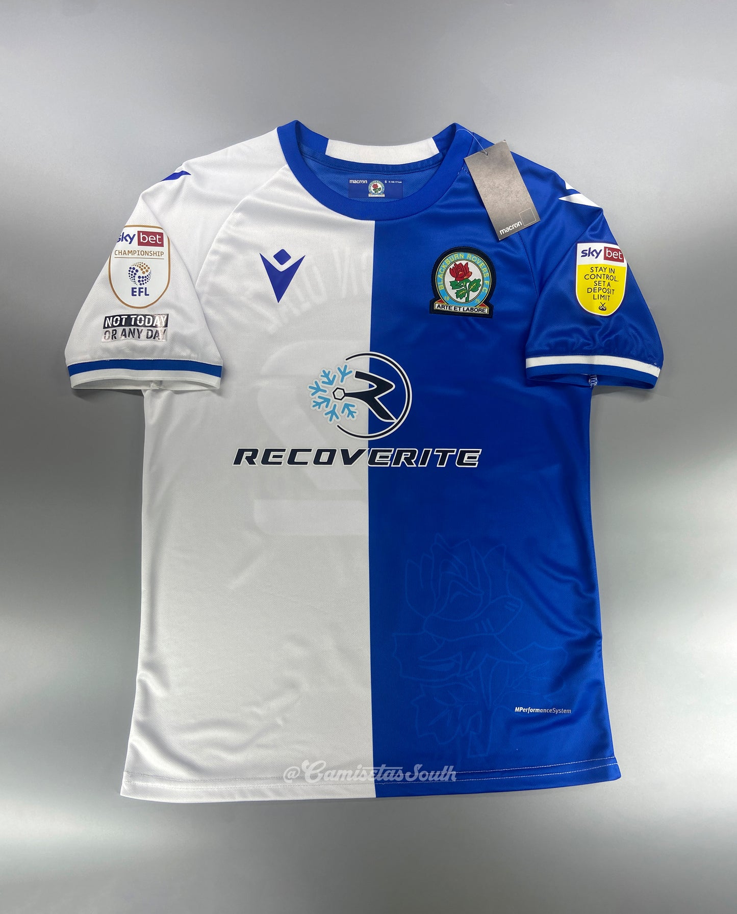 CAMISETA PRIMERA EQUIPACIÓN BLACKBURN ROVERS 21/22 VERSIÓN FAN