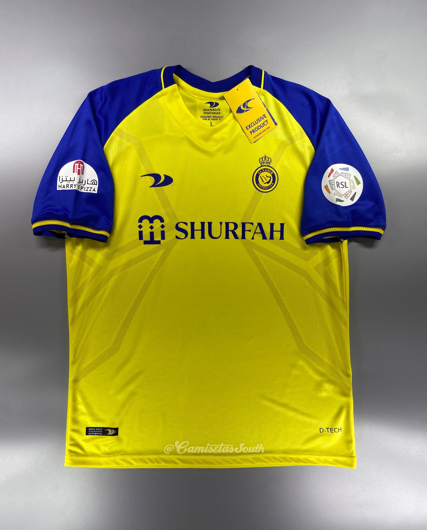 CAMISETA PRIMERA EQUIPACIÓN AL NASSR 22/23 VERSIÓN FAN