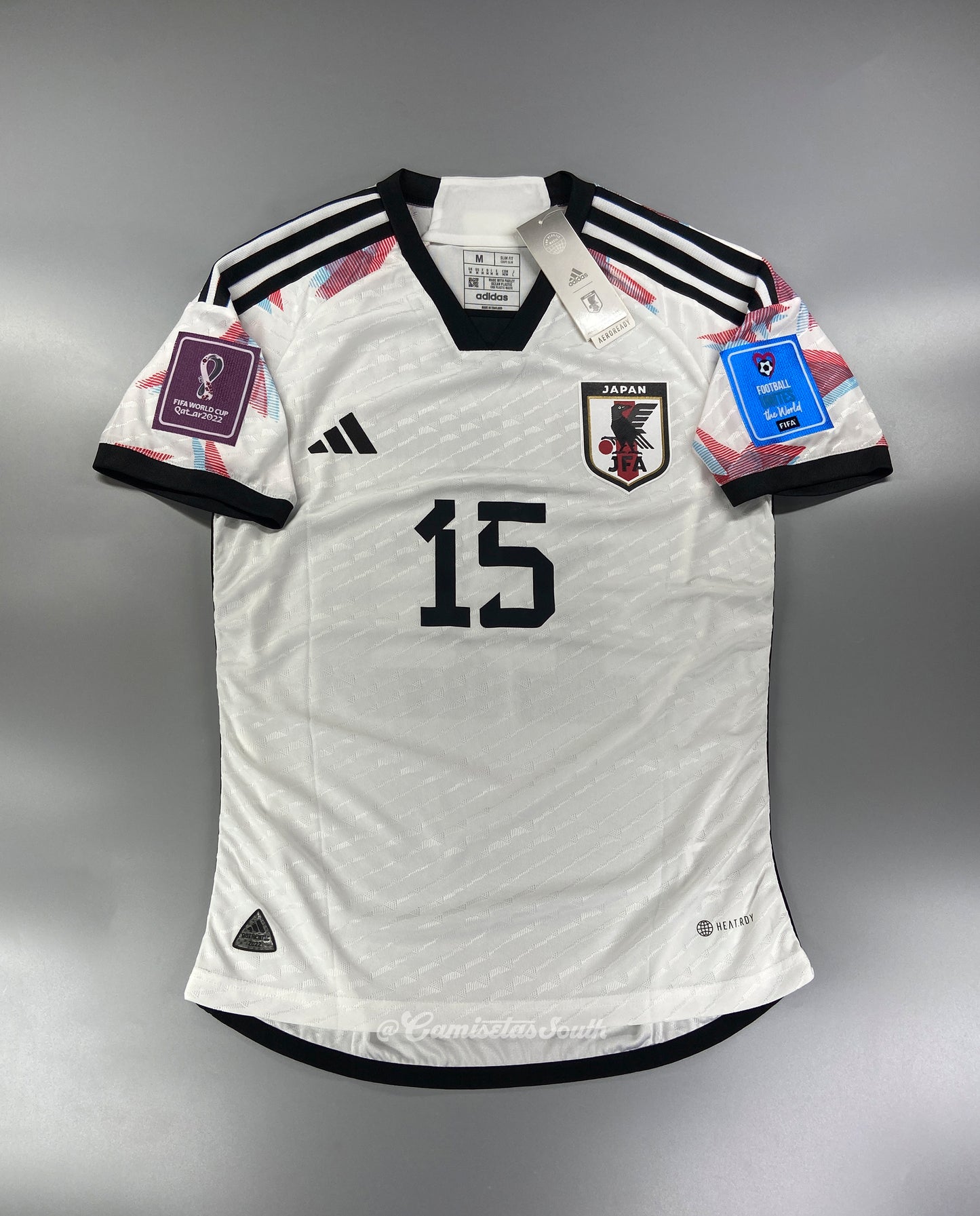 CAMISETA SEGUNDA EQUIPACIÓN JAPÓN 2022 VERSIÓN JUGADOR