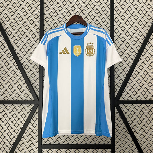 CAMISETA PRIMERA EQUIPACIÓN ARGENTINA 2024 VERSIÓN FAN