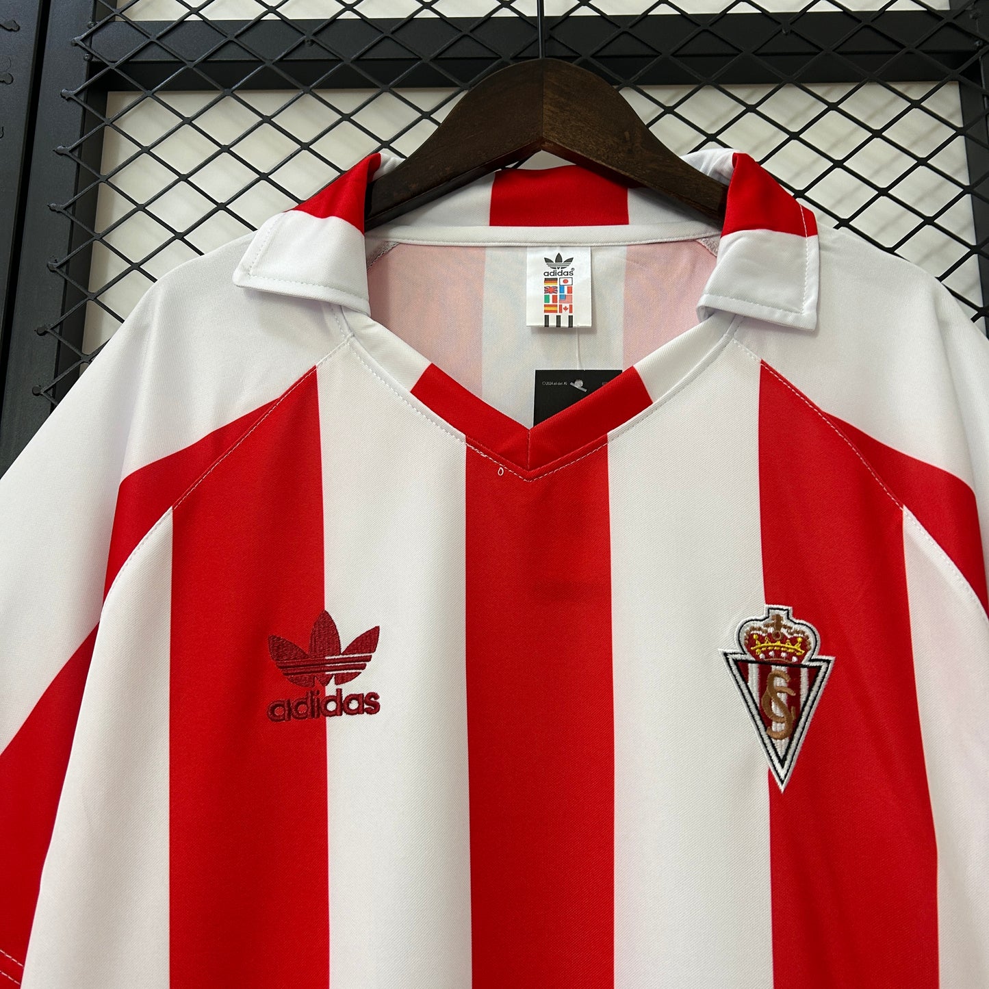 CAMISETA PRIMERA EQUIPACIÓN SPORTING DE GIJÓN 1986/87