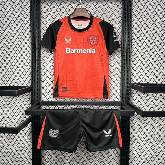 CAMISETA PRIMERA EQUIPACIÓN BAYER LEVERKUSEN 24/25 VERSIÓN INFANTIL