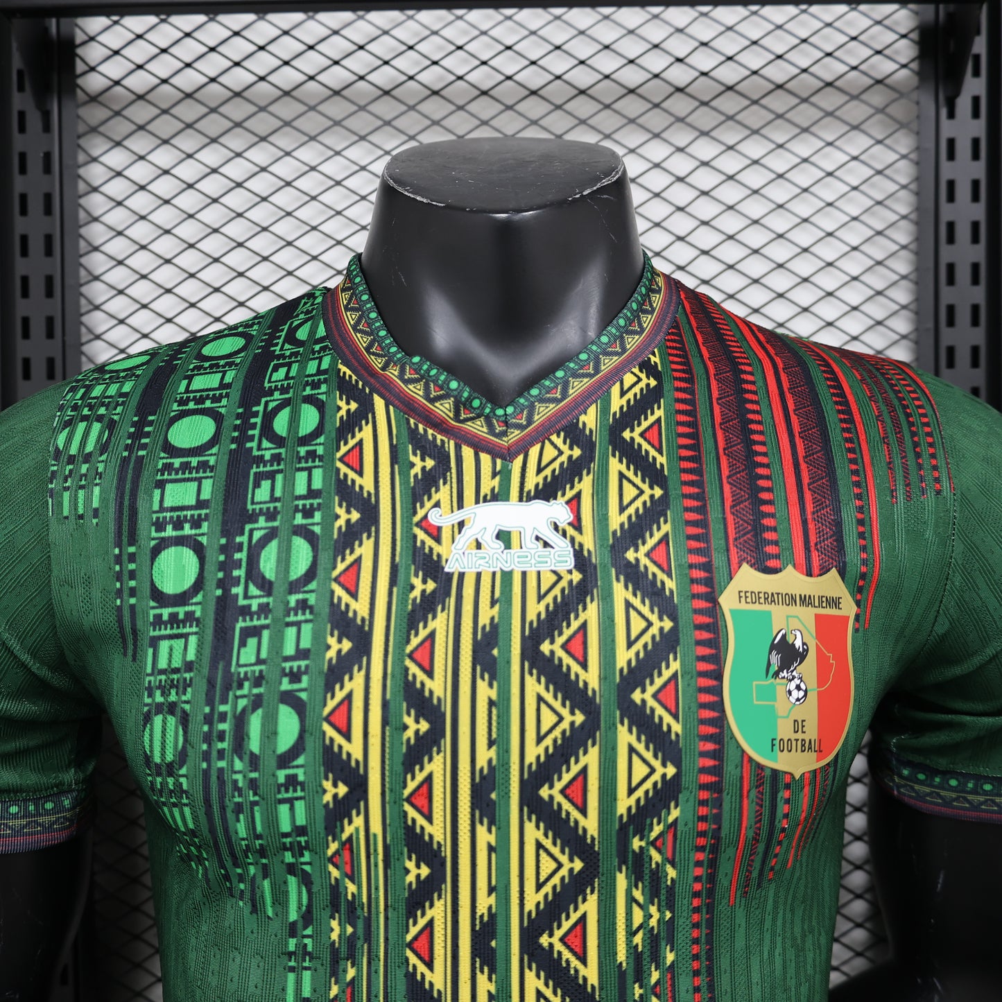 CAMISETA SEGUNDA EQUIPACIÓN MALI 2024 VERSIÓN JUGADOR