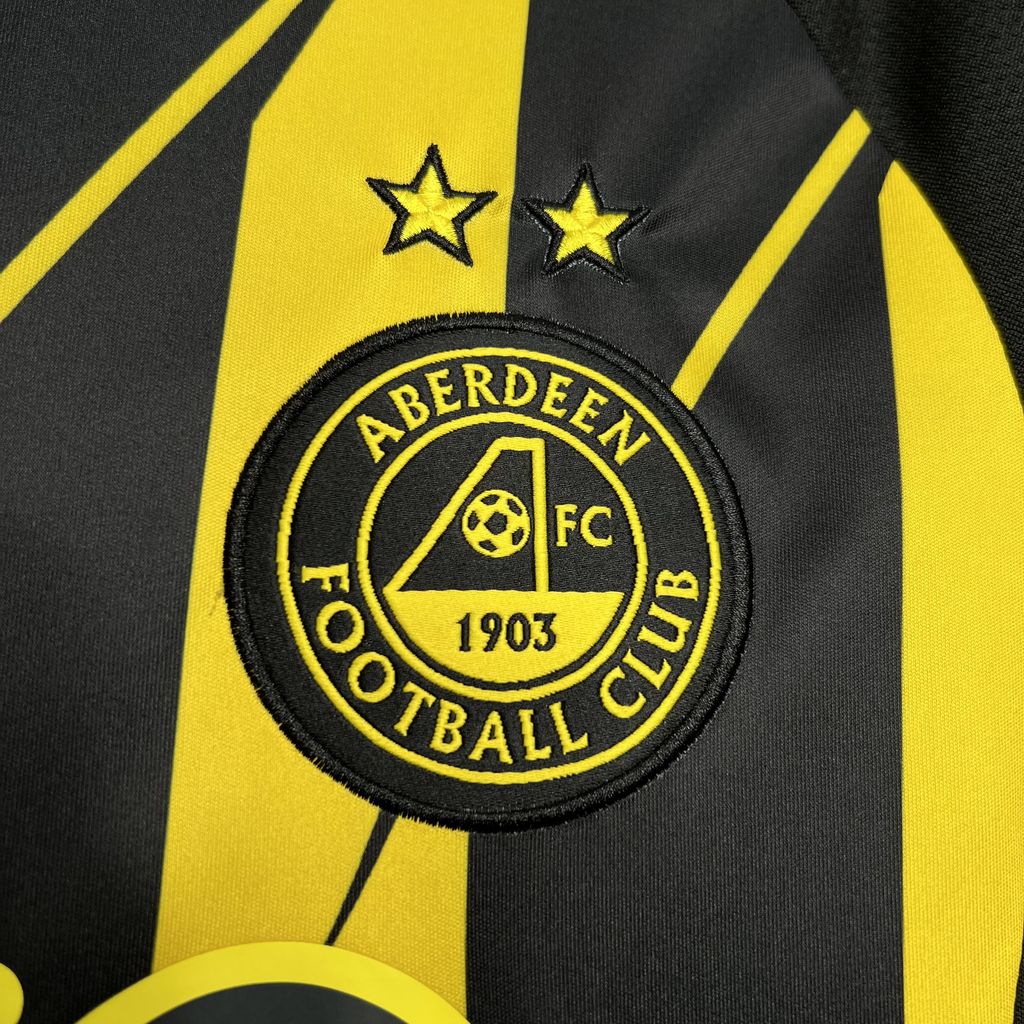 CAMISETA SEGUNDA EQUIPACIÓN ABERDEEN 24/25 VERSIÓN FAN