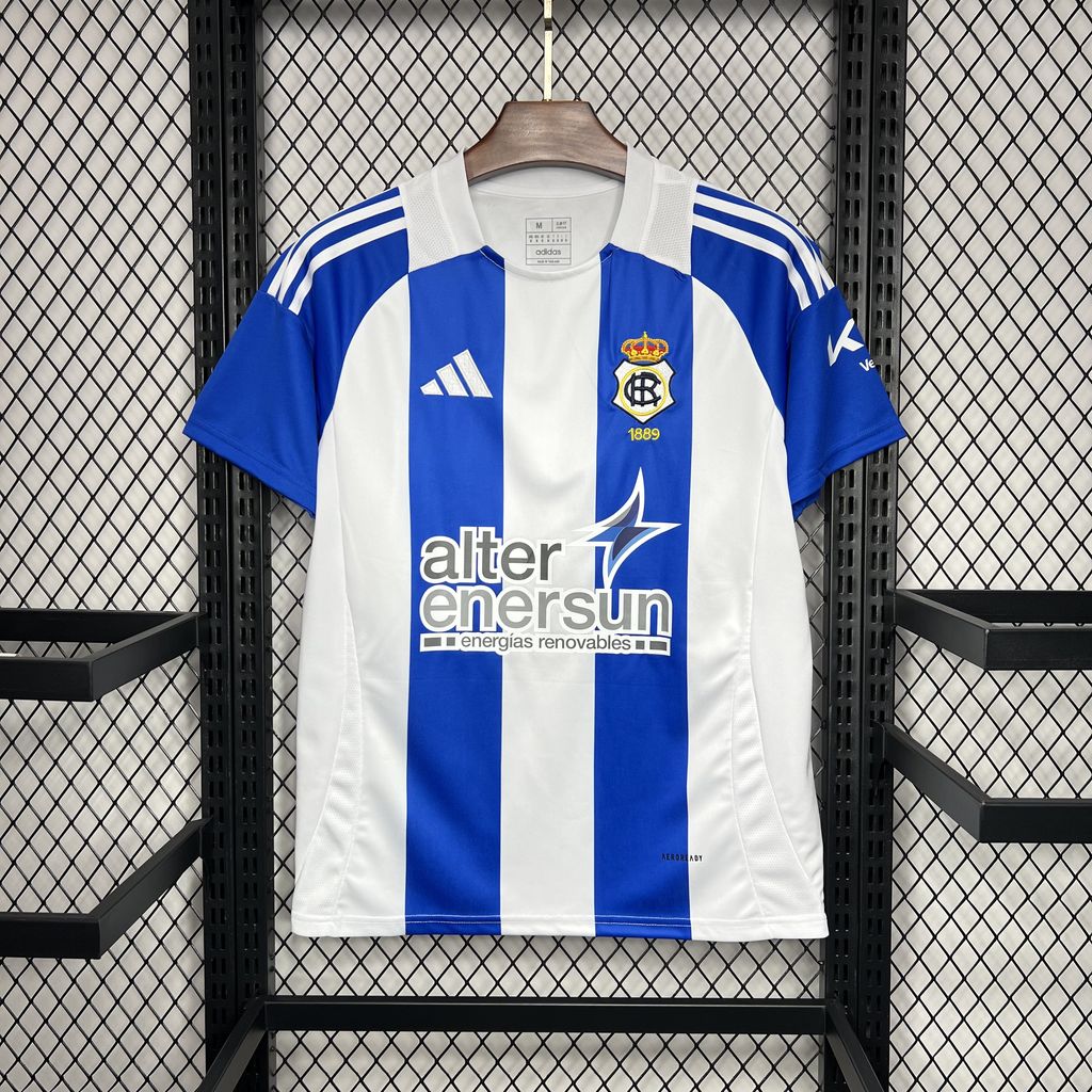 CAMISETA PRIMERA EQUIPACIÓN RECRATIVO DE HUELVA 24/25 VERSIÓN FAN