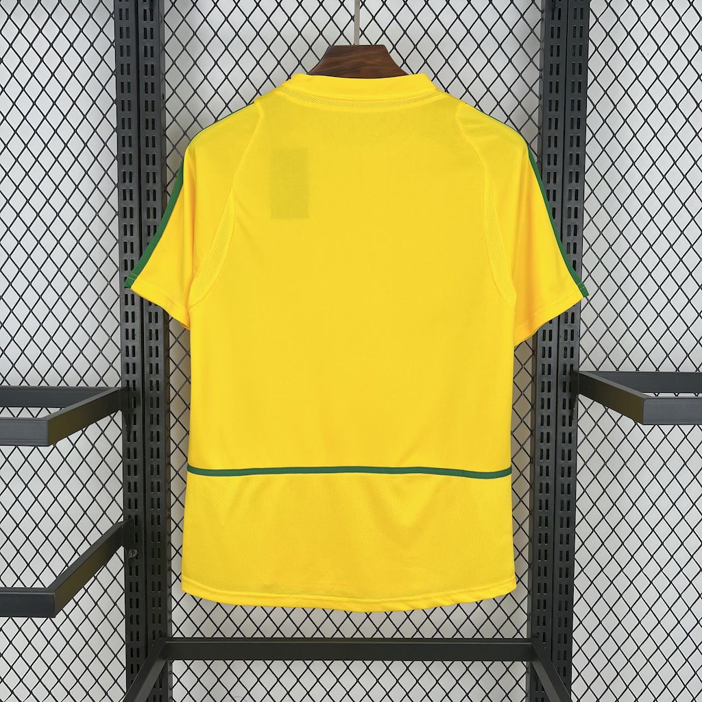 CAMISETA PRIMERA EQUIPACIÓN BRASIL 2002